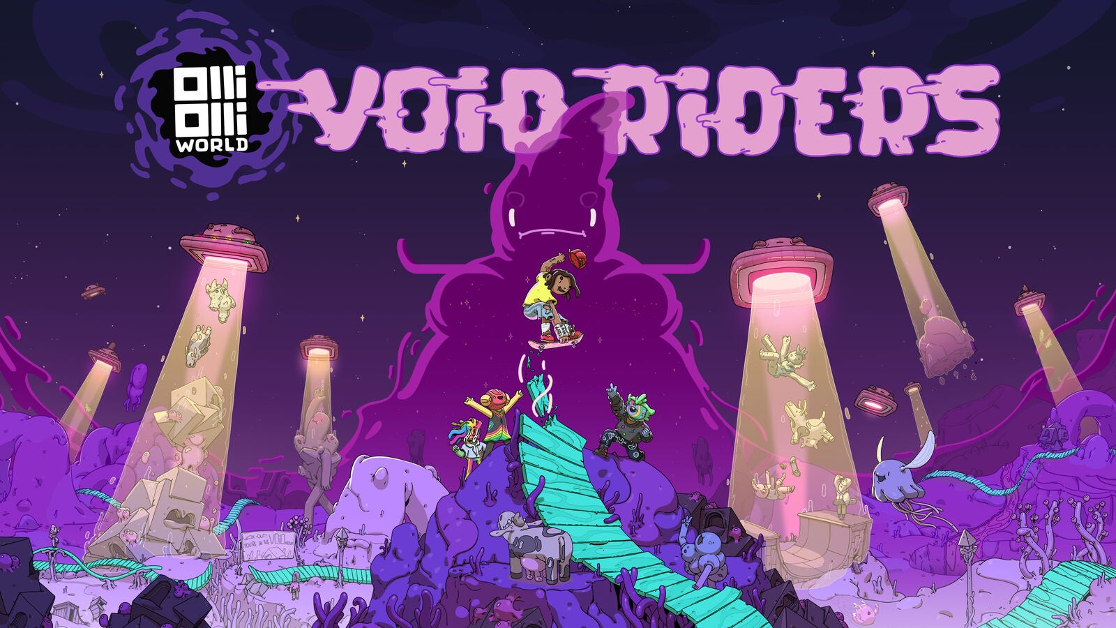 OlliOlli World’s Void Riders DLC sangat bagus sampai-sampai saya bisa menangis